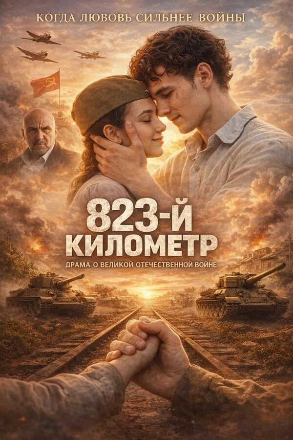 823-й километр - постер фильма